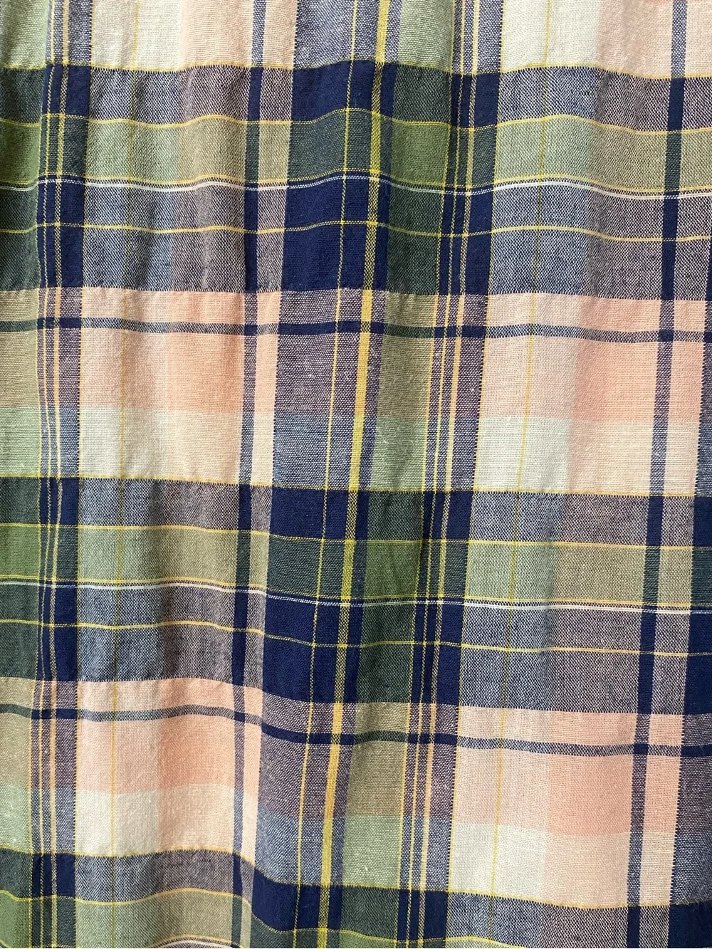 Banana Republic casual plaid